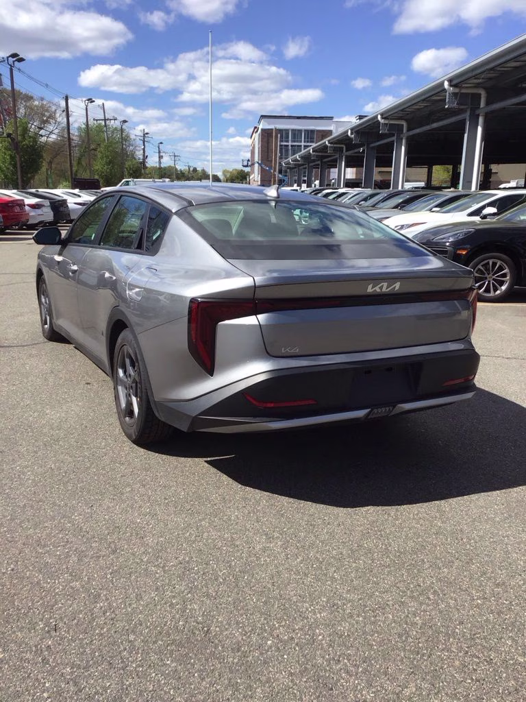 2025 Steel Gray Kia K4 LXS FWD Sedan