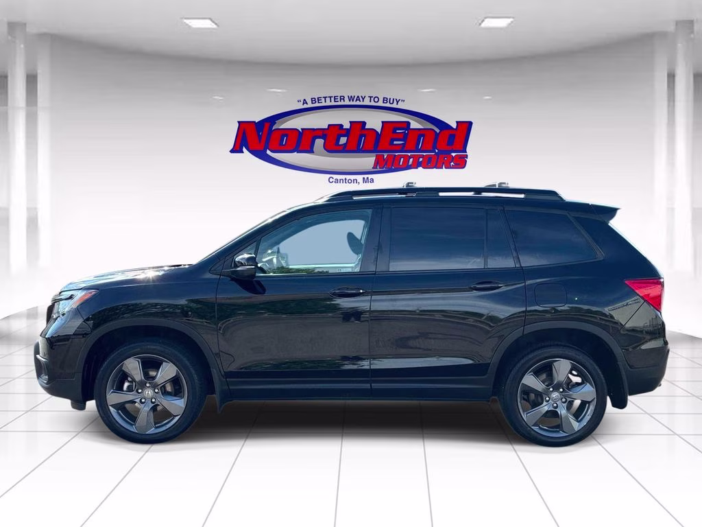 2021 Black Honda Passport Touring AWD SUV