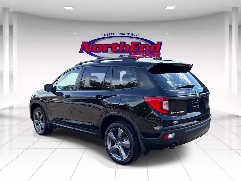 2021 Black Honda Passport Touring AWD SUV