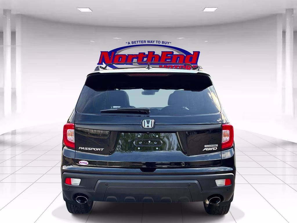 2021 Black Honda Passport Touring AWD SUV
