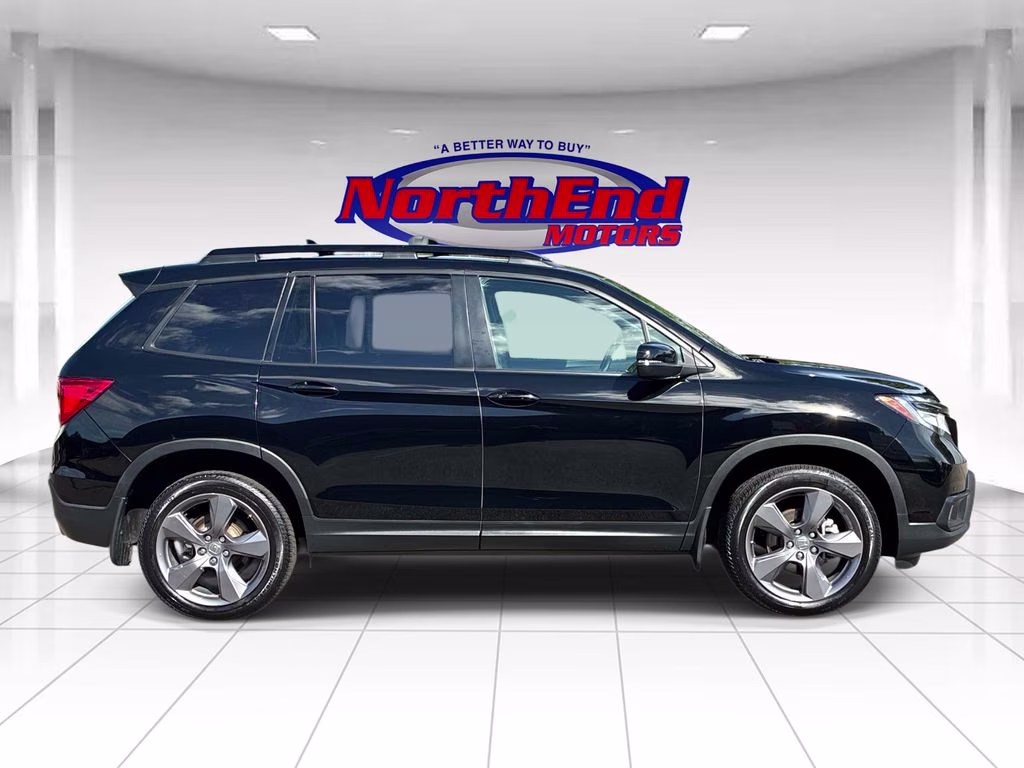 2021 Black Honda Passport Touring AWD SUV