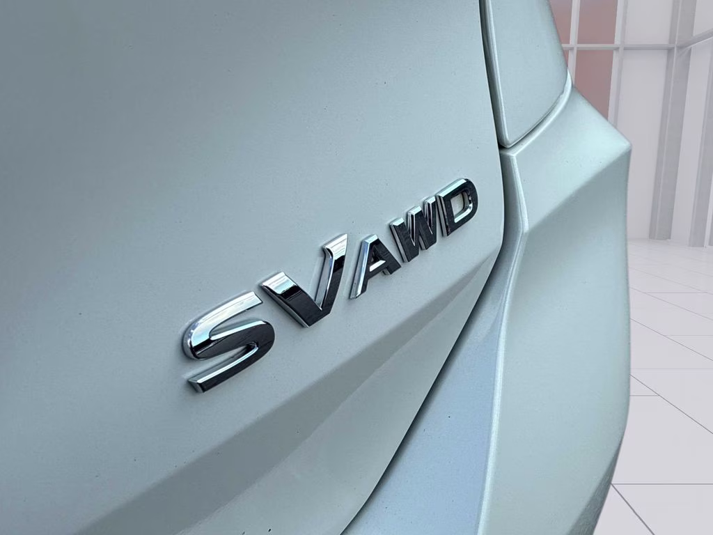 2019 Pearl White Tricoat Nissan Rogue SV AWD SUV