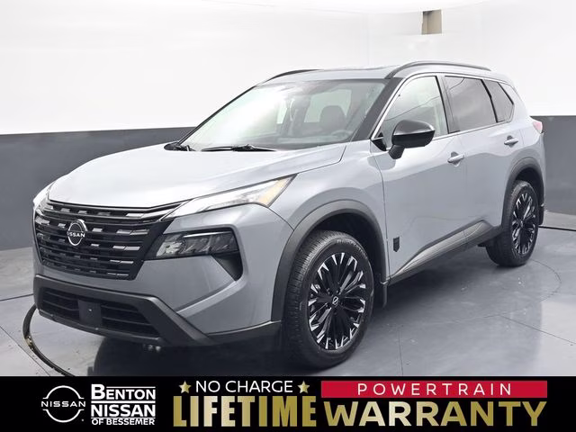 2026 Boulder Gray Pearl Nissan Rogue Dark Armor FWD SUV