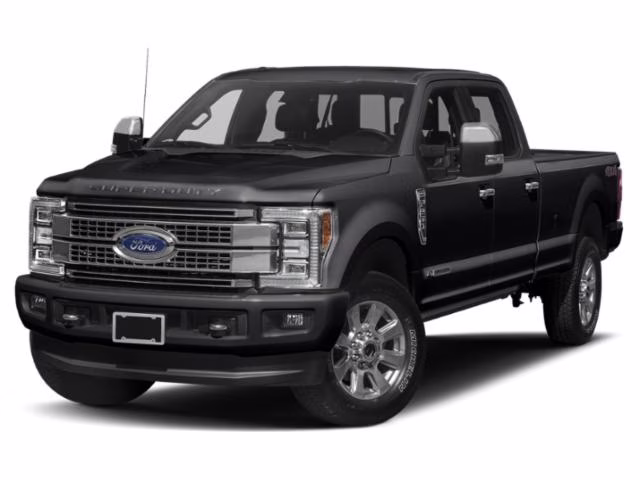 2019 Agate Black Metallic Ford Super Duty F-250 SRW Platinum 4X4 Truck