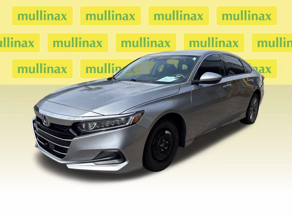 2021 Lunar Silver Metallic Honda Accord LX FWD Sedan
