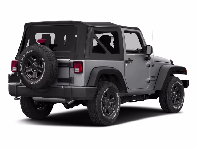 2018 Billet Silver Metallic Clearcoat Jeep Wrangler JK Willys Wheeler 4X4 SUV