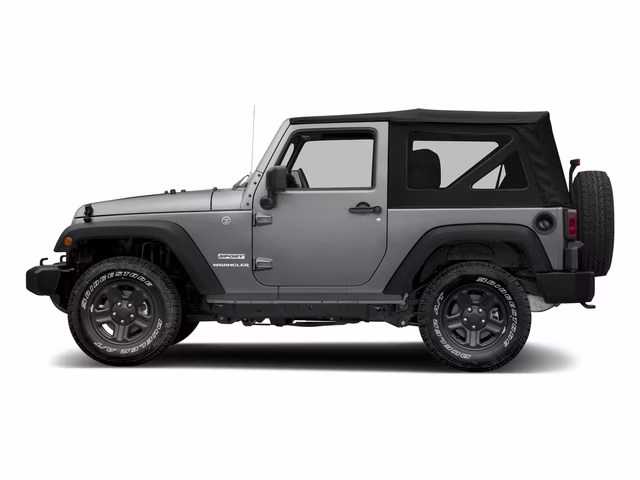 2018 Billet Silver Metallic Clearcoat Jeep Wrangler JK Willys Wheeler 4X4 SUV