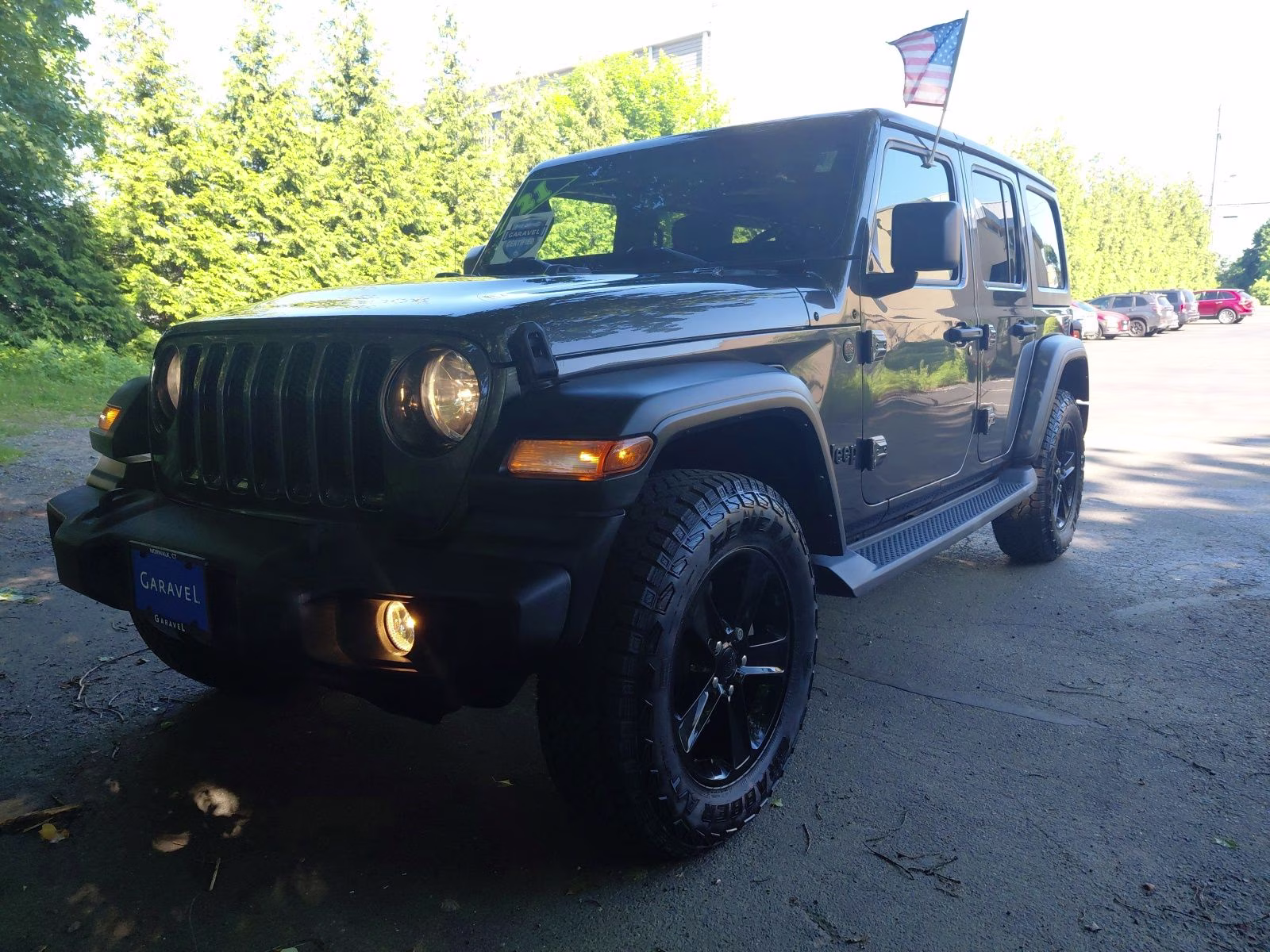 2021 Granite Crystal Metallic Clearcoat Jeep Wrangler Unlimited Sport Altitude 4X4 SUV
