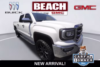2018 White Frost Tricoat GMC Sierra 1500 SLT 4X4 Truck