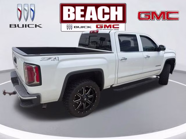 2018 White Frost Tricoat GMC Sierra 1500 SLT 4X4 Truck