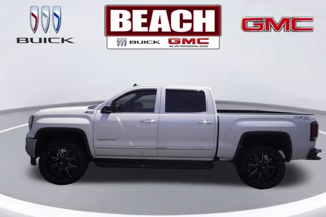 2018 White Frost Tricoat GMC Sierra 1500 SLT 4X4 Truck
