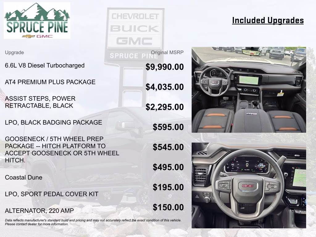2026 Coastal Dune GMC Sierra 2500HD AT4 4X4 Truck