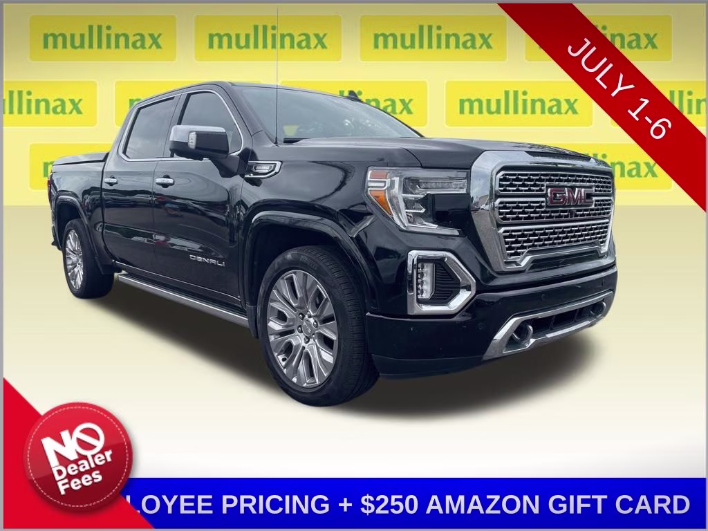 2020 Onyx Black GMC Sierra 1500 Denali 4X4 Truck