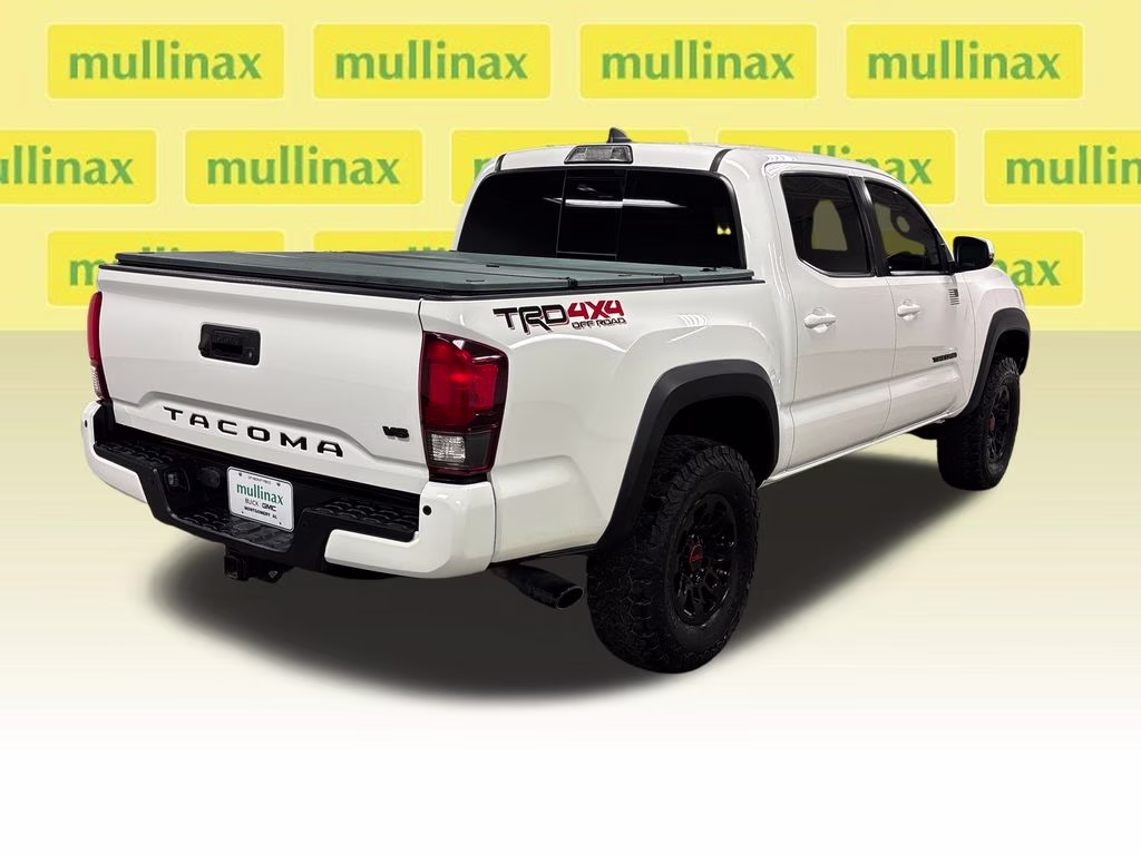 2019 Super White Toyota Tacoma TRD Off-Road 4X4 Truck