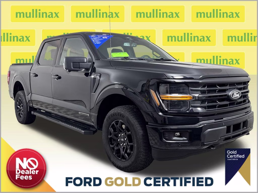 2024 Agate Black Metallic Ford F-150 XLT 4X4 Truck