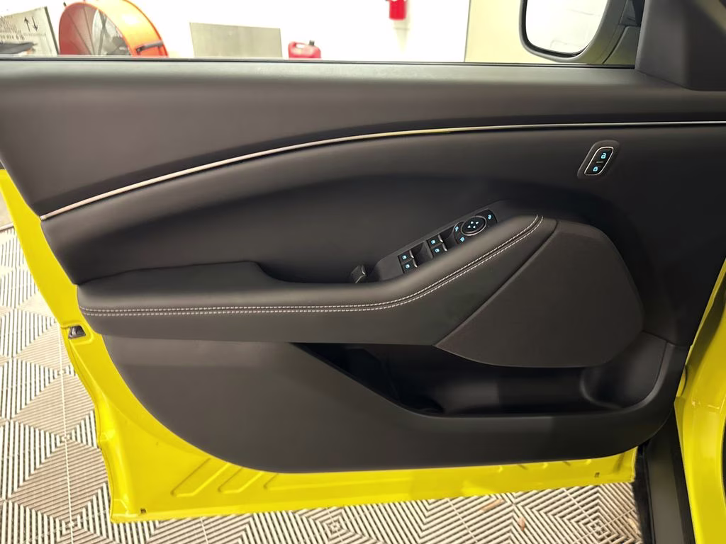 2025 Grabber Yellow Ford Mustang Mach-E Select AWD SUV