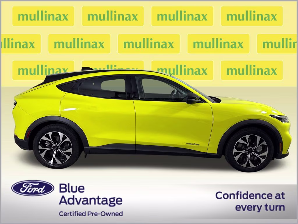 2025 Grabber Yellow Ford Mustang Mach-E Select AWD SUV