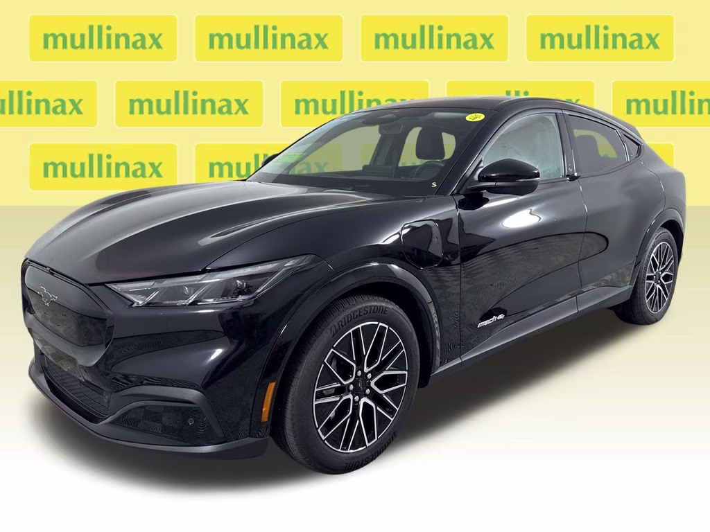 2025 Shadow Black Ford Mustang Mach-E Premium AWD SUV