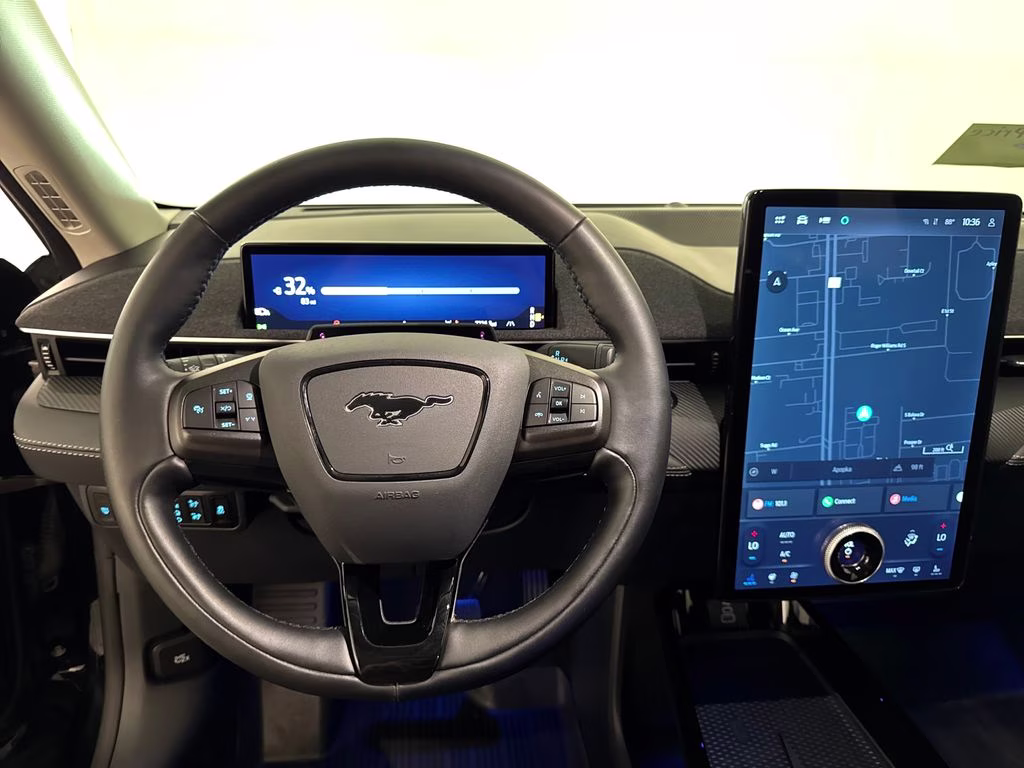 2025 Shadow Black Ford Mustang Mach-E Premium AWD SUV