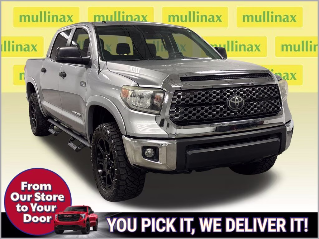 2019 Silver Sky Metallic Toyota Tundra SR5 4X4 Truck