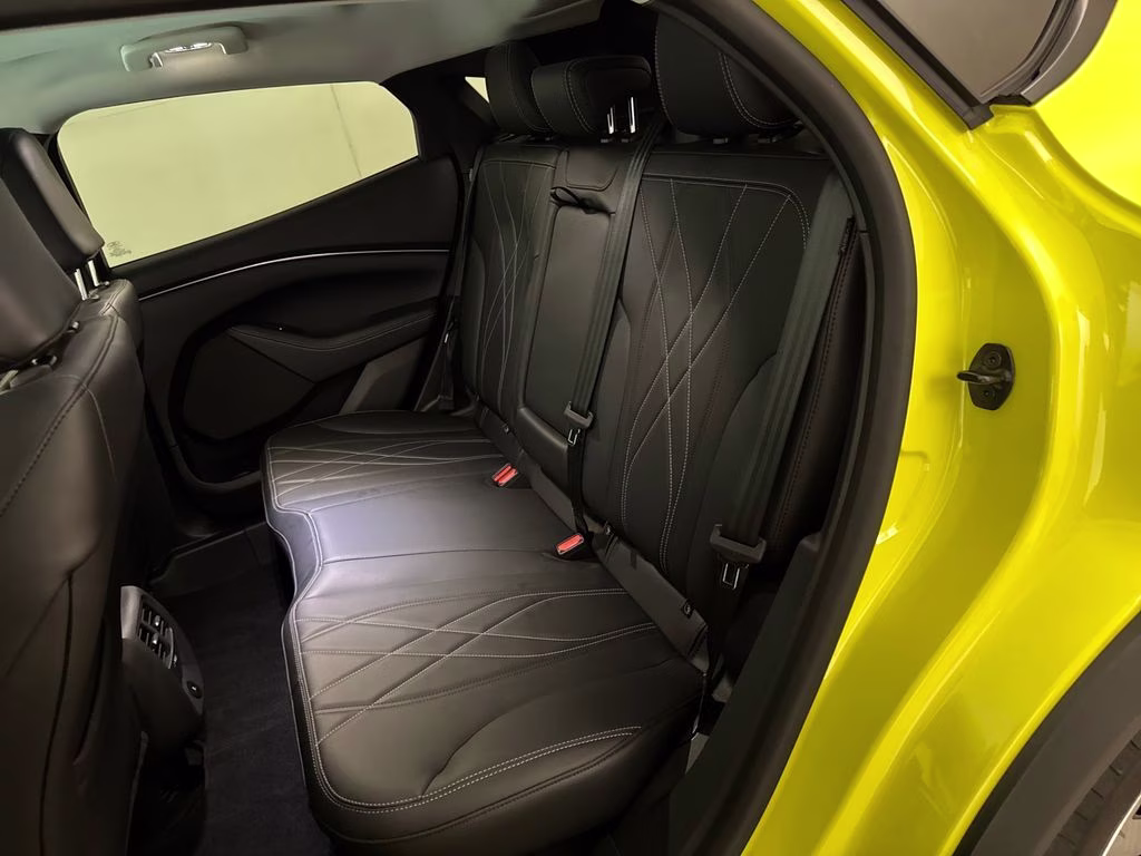 2025 Grabber Yellow Ford Mustang Mach-E Select AWD SUV