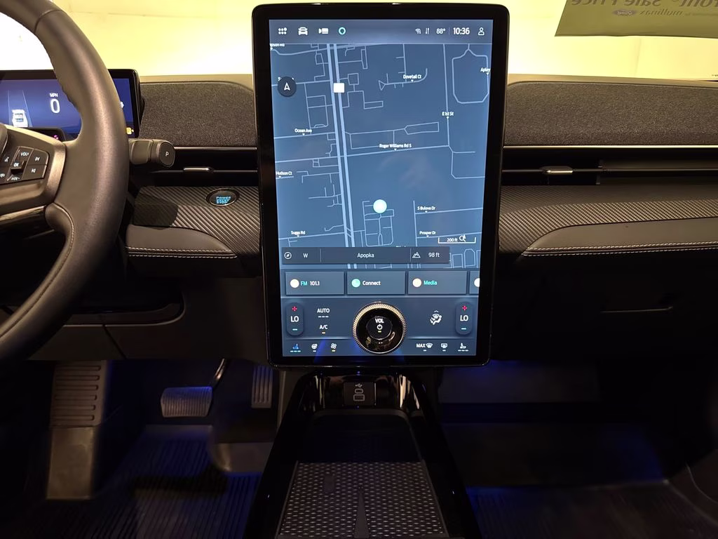 2025 Shadow Black Ford Mustang Mach-E Premium AWD SUV