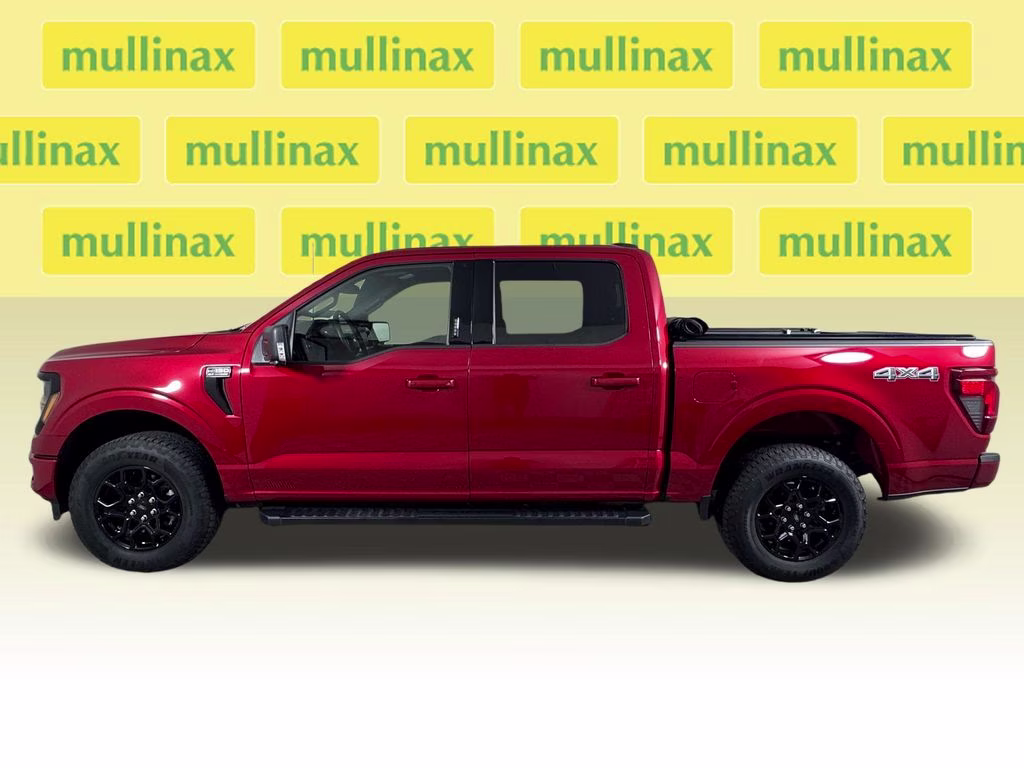 2024 Rapid Red Metallic Tinted Clearcoat Ford F-150 XLT 4X4 Truck