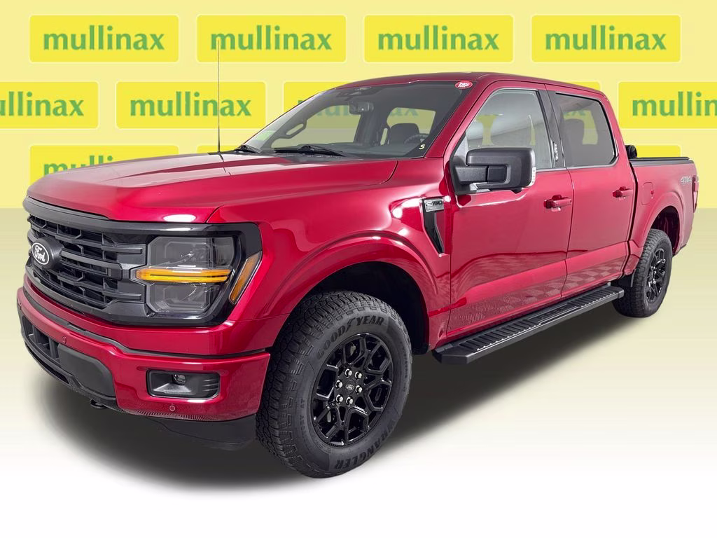 2024 Rapid Red Metallic Tinted Clearcoat Ford F-150 XLT 4X4 Truck