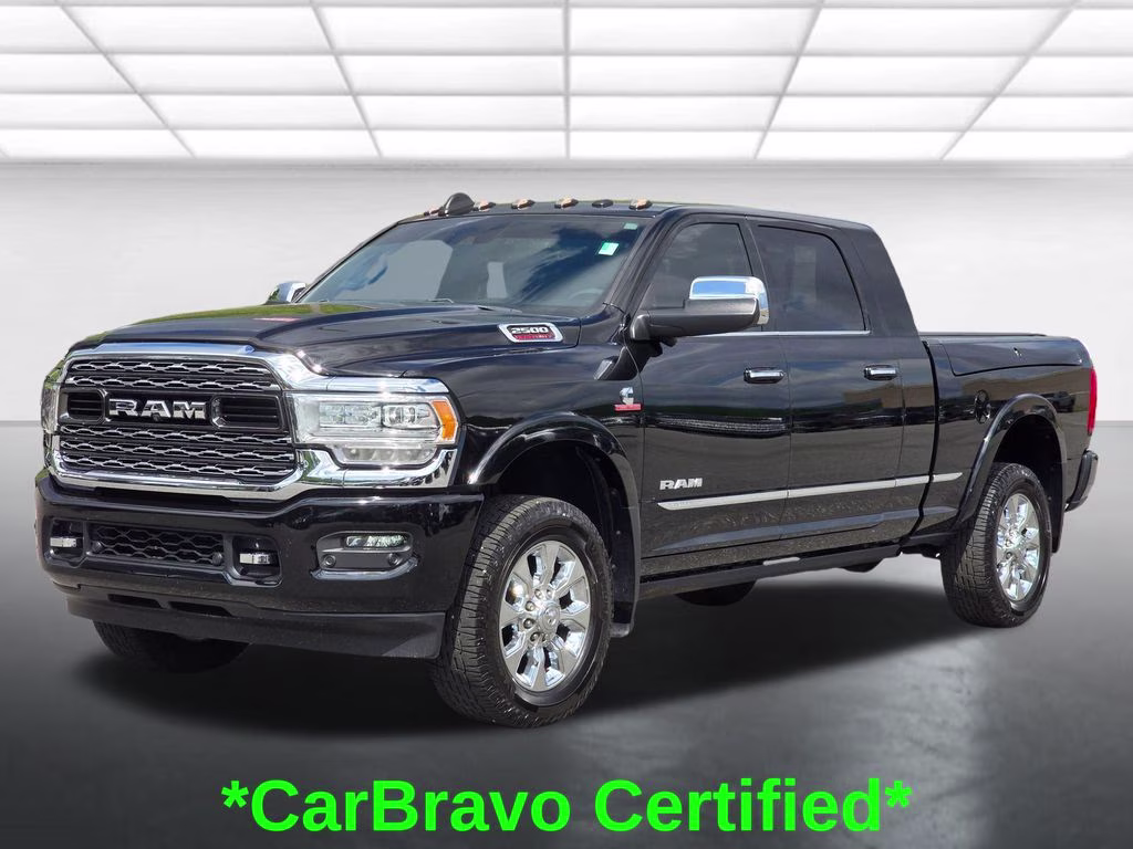 2022 Diamond Black Crystal Pearlcoat Ram 2500 Limited 4X4 Truck