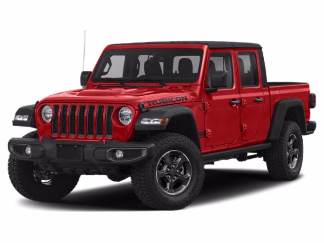 2020 Firecracker Red Clearcoat Jeep Gladiator Rubicon 4X4 Truck
