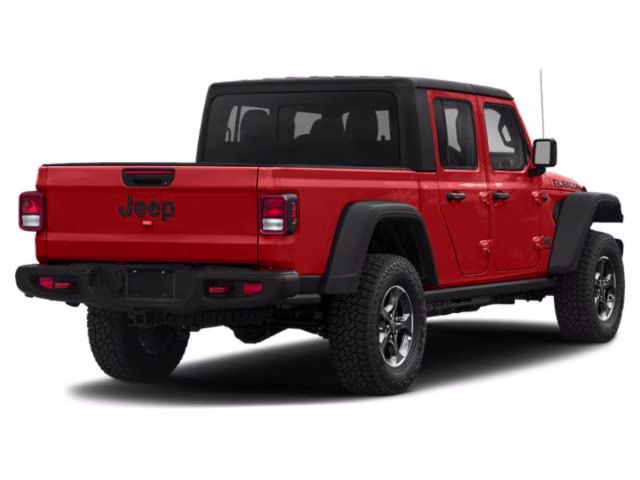 2020 Firecracker Red Clearcoat Jeep Gladiator Rubicon 4X4 Truck