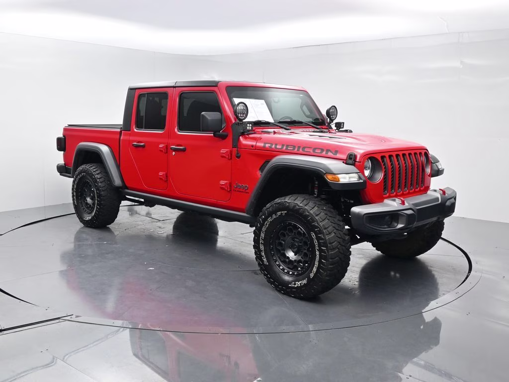 2020 Firecracker Red Clearcoat Jeep Gladiator Rubicon 4X4 Truck