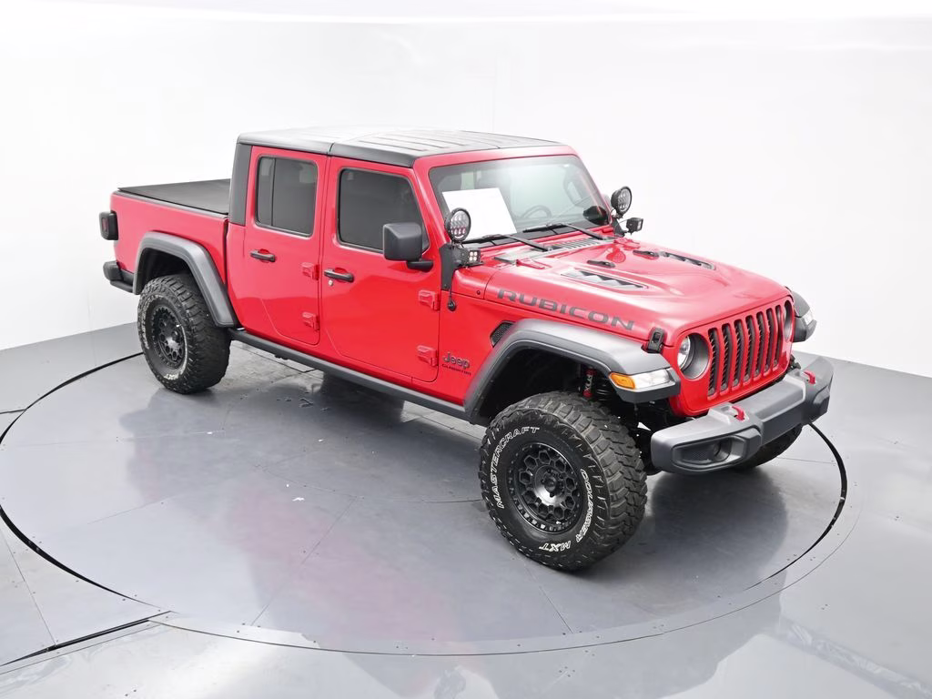 2020 Firecracker Red Clearcoat Jeep Gladiator Rubicon 4X4 Truck