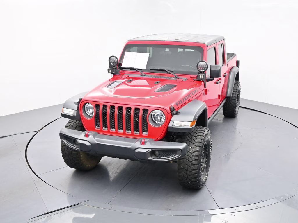 2020 Firecracker Red Clearcoat Jeep Gladiator Rubicon 4X4 Truck