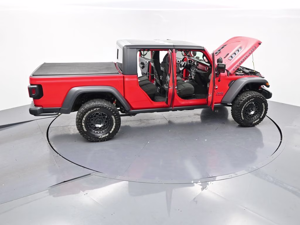 2020 Firecracker Red Clearcoat Jeep Gladiator Rubicon 4X4 Truck