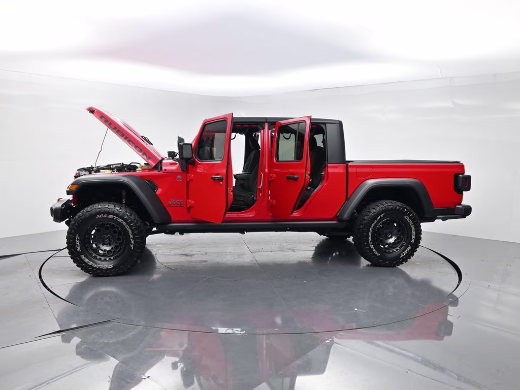 2020 Firecracker Red Clearcoat Jeep Gladiator Rubicon 4X4 Truck