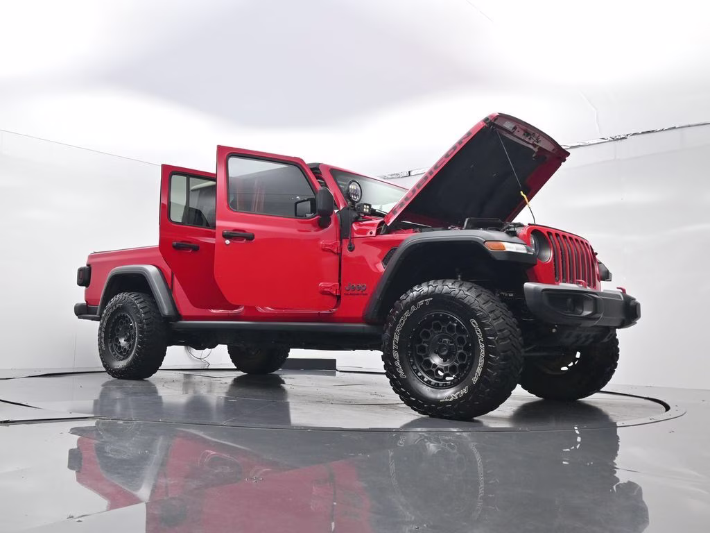 2020 Firecracker Red Clearcoat Jeep Gladiator Rubicon 4X4 Truck