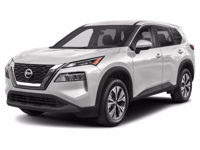 2023 Pearl White Tricoat Nissan Rogue SV FWD SUV