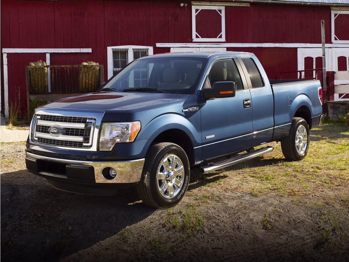 2013 Ruby Red Metallic Ford F-150 XLT RWD Truck
