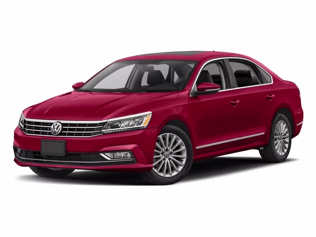 2018 Red Volkswagen Passat FWD Sedan