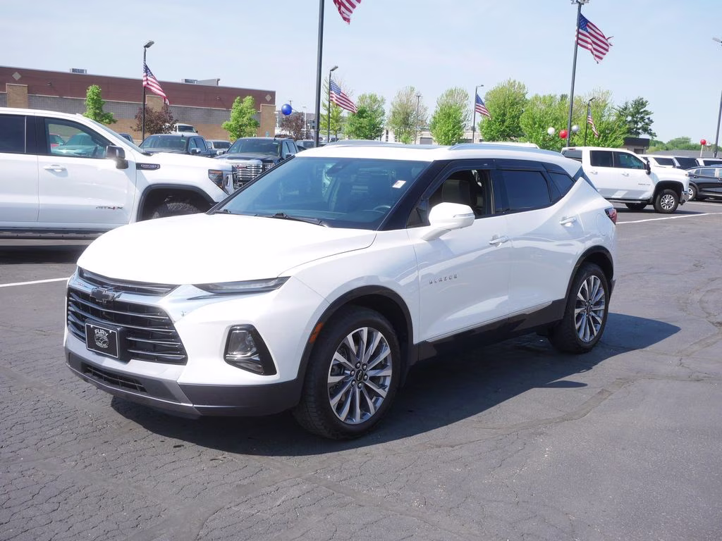 2022 Iridescent Pearl Tricoat Chevrolet Blazer Premier w/ Pano Roof AWD SUV