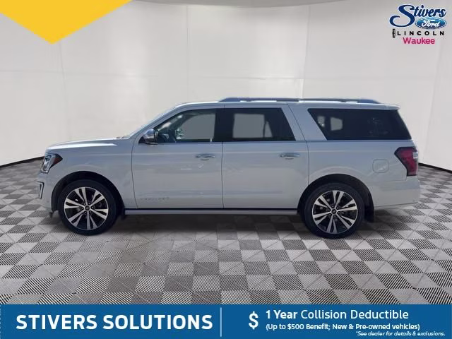 2020 White Metallic Ford Expedition Max Platinum 4X4 SUV