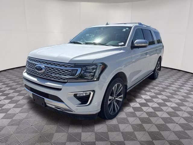 2020 White Metallic Ford Expedition Max Platinum 4X4 SUV