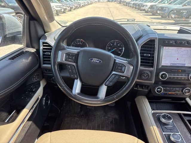 2020 White Metallic Ford Expedition Max Platinum 4X4 SUV