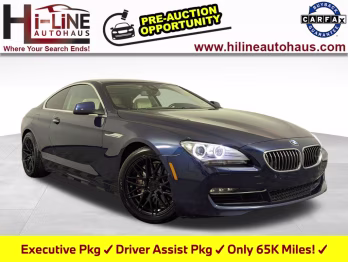 2013 Deep Sea Blue Metallic BMW 6 Series 650i RWD Coupe