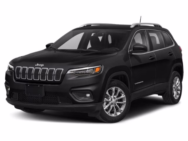 2019 Diamond Black Crystal Pearlcoat Jeep Cherokee Latitude Plus 4X4