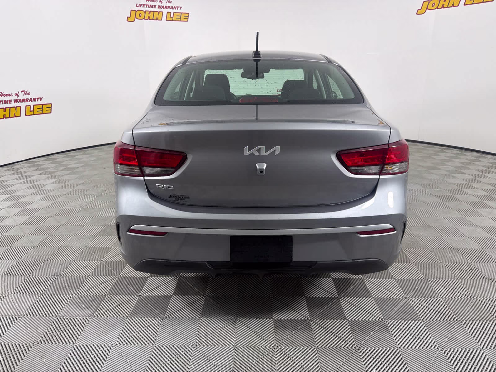 2023 Steel Gray Kia Rio S FWD Sedan