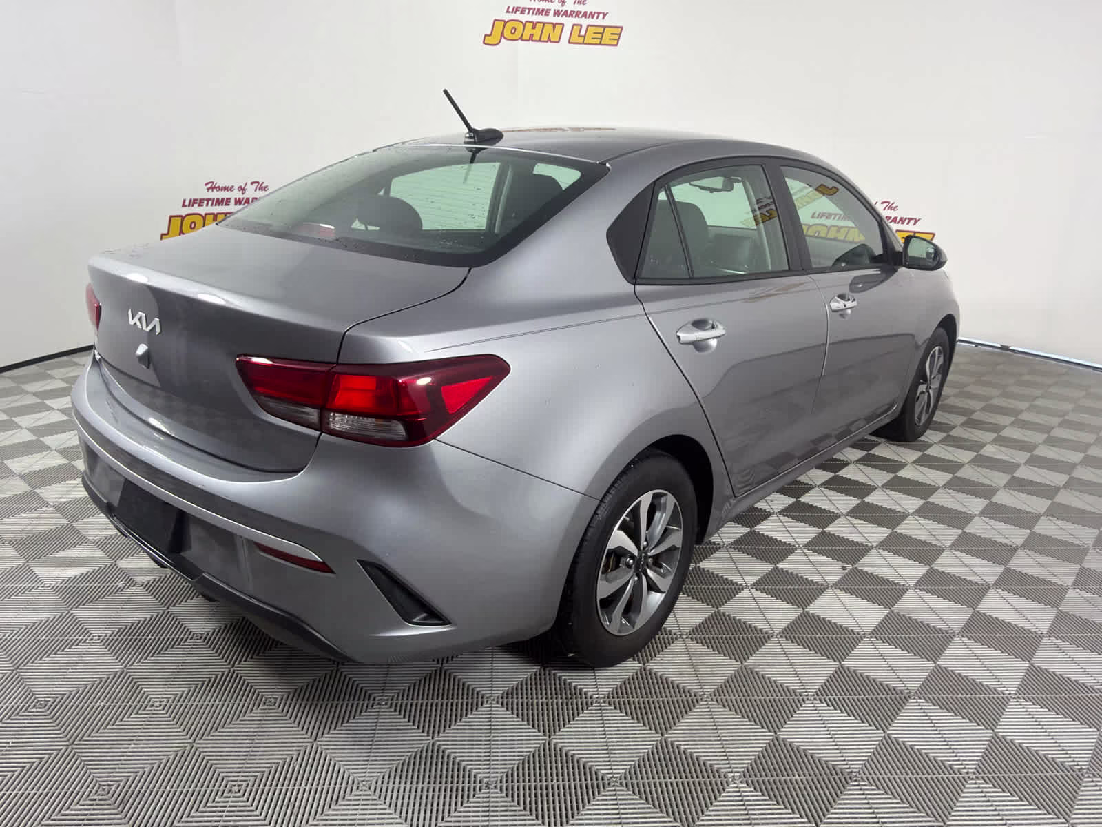 2023 Steel Gray Kia Rio S FWD Sedan
