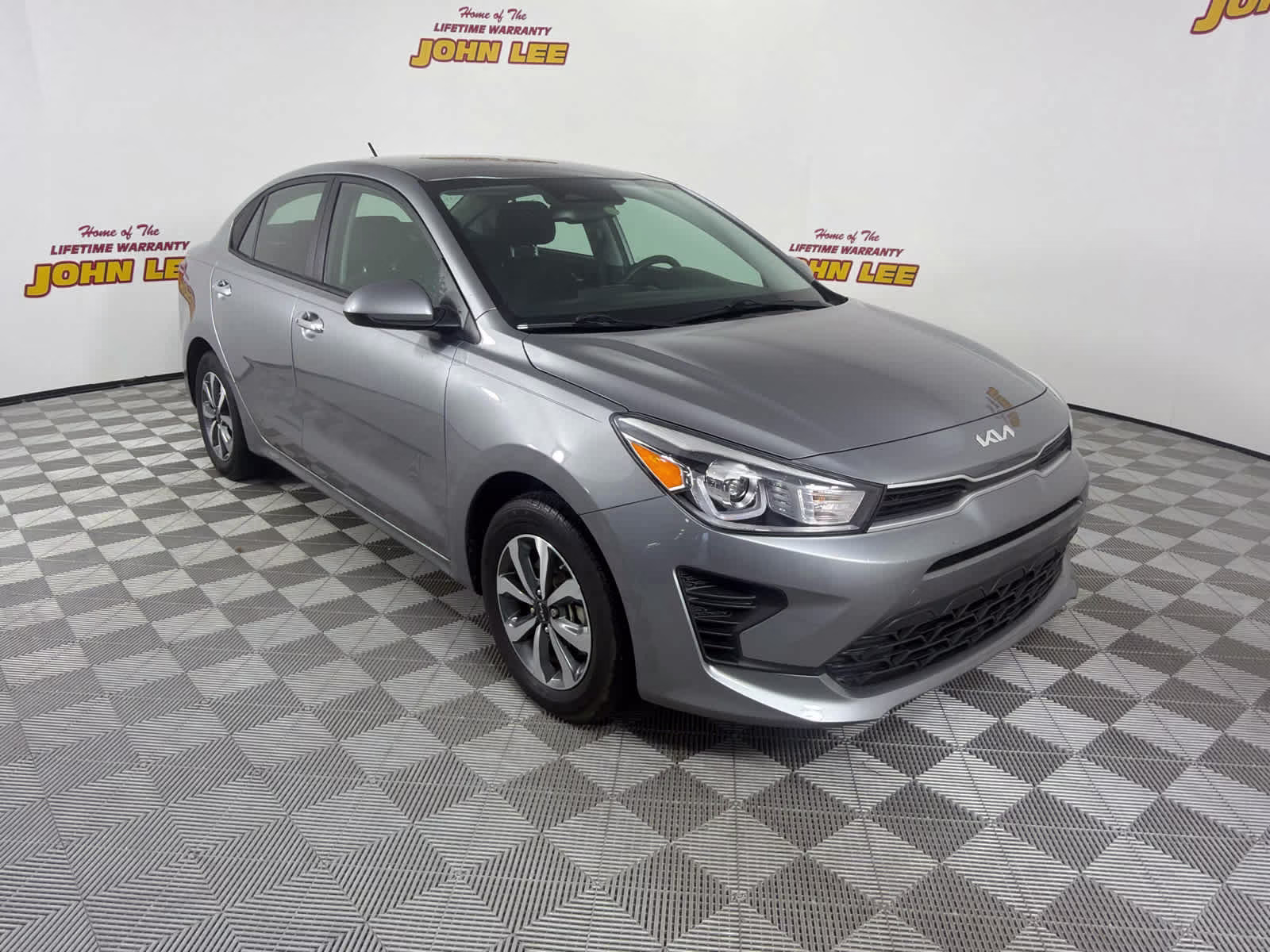 2023 Steel Gray Kia Rio S FWD Sedan