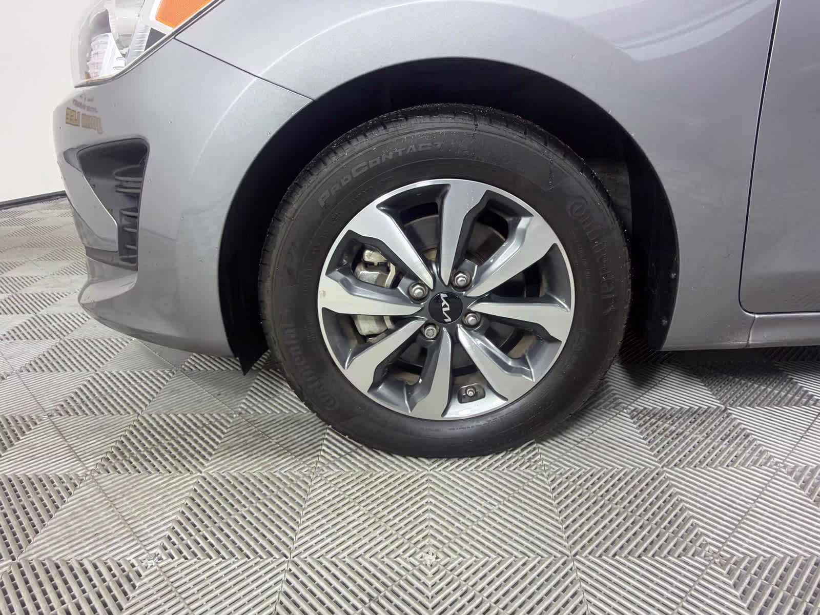 2023 Steel Gray Kia Rio S FWD Sedan